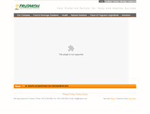 Tablet Screenshot of frutarom.com